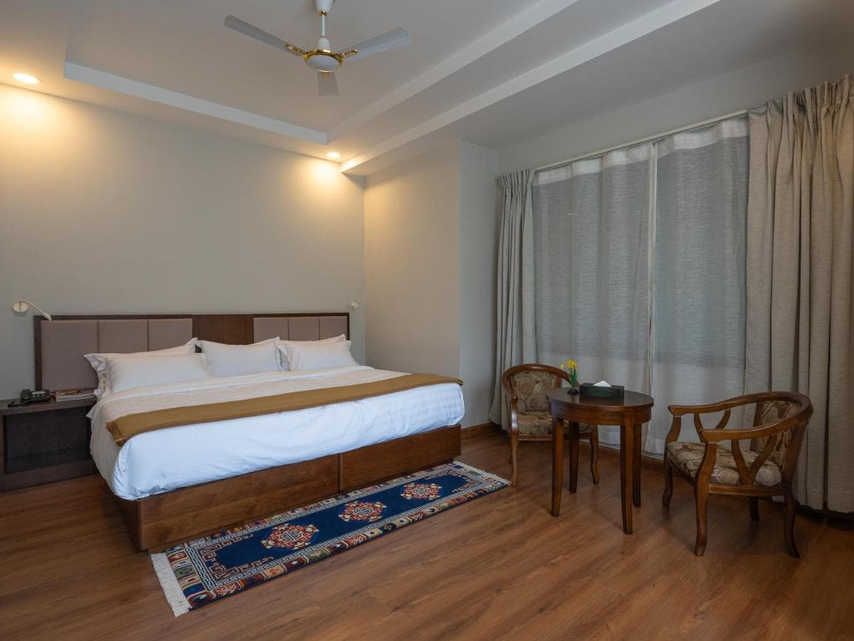 A Hotel Samye guest room